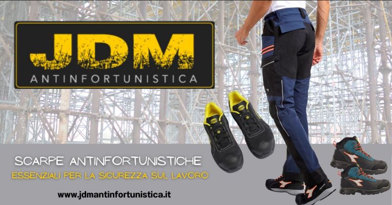 offerta scarpe antinfortunistiche per garantire sicurezza sul luogo lavoro