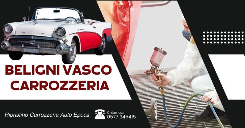 ripristino carrozzeria auto epoca a Sovicille