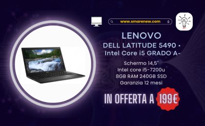 lenovo dell latitude 5490 ricondizionato in offerta a valenzano