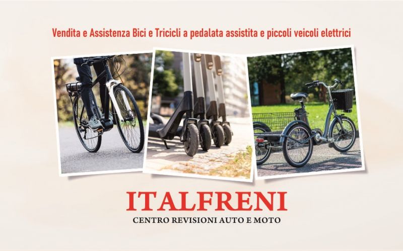 offerta vendita e assistenza bici e tricicli a pedalata assistita