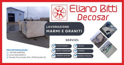  offerta lavorazione marmi e graniti in sardegna