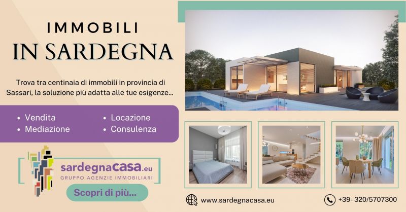 offerta immobili in vendita o locazione in provincia di Sassari
