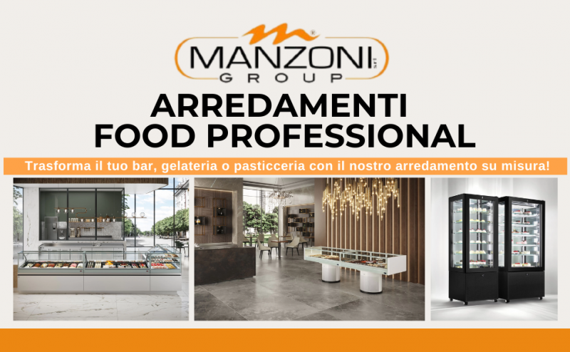 arredamento inox su misura per bar pasticcerie