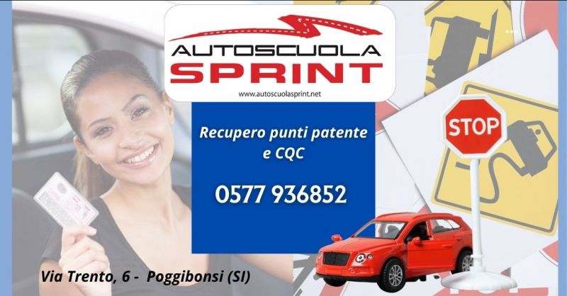 offerta come fare per il recupero punti patente e CQC