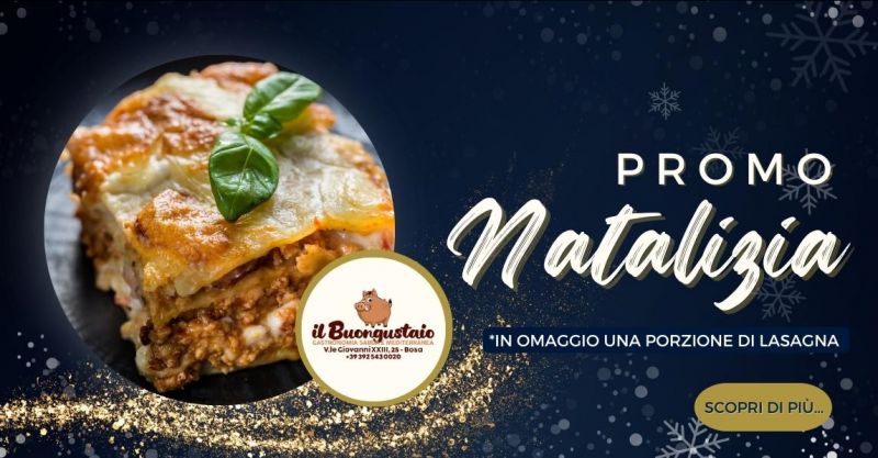  offerta gastronomia lasagne al forno Bosa