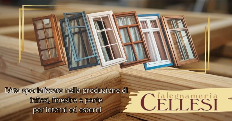 falegnameria produzione artigianale infissi in legno a Casole d Elsa
