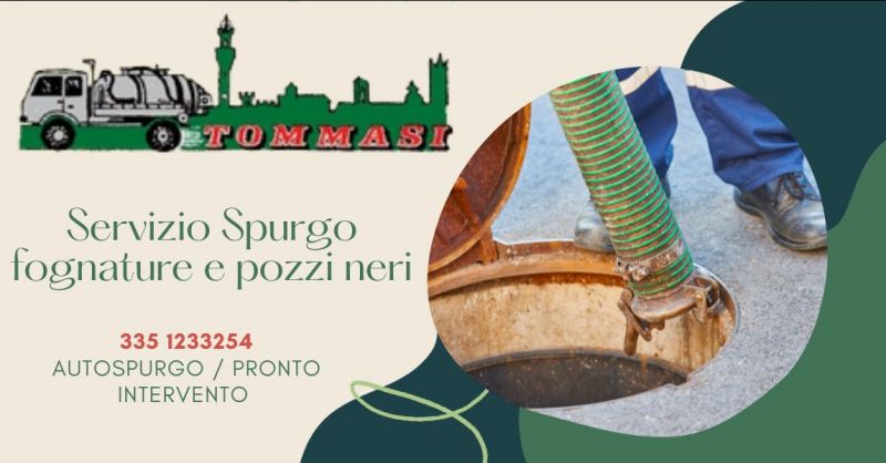  offerta Servizio spurgo fognature e pozzi neri intervento rapido