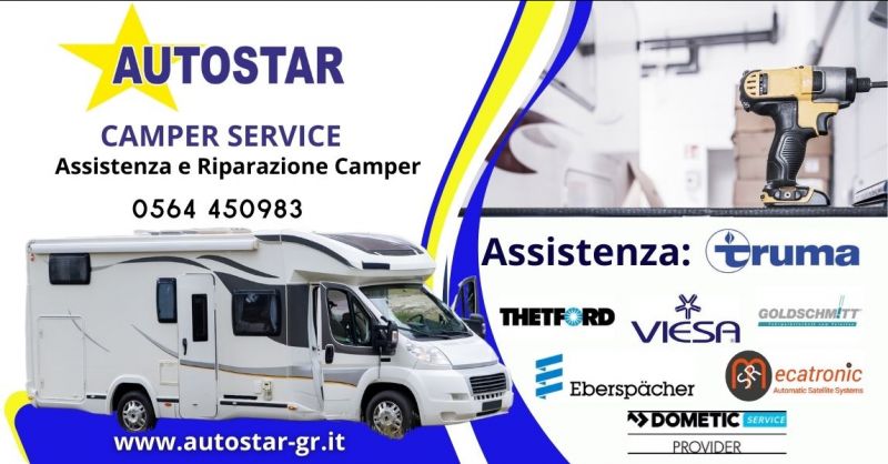 offerta servizio di Camper Service per assistenza e riparazione camper