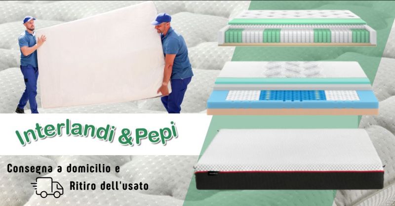 acquisto materasso con consegna a domicilio e ritiro usato provincia Siena