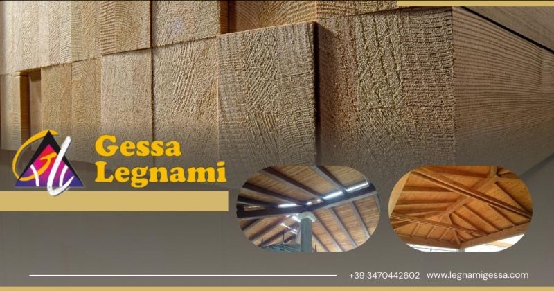 offerta legno lamellare per travi e coperture Capoterra