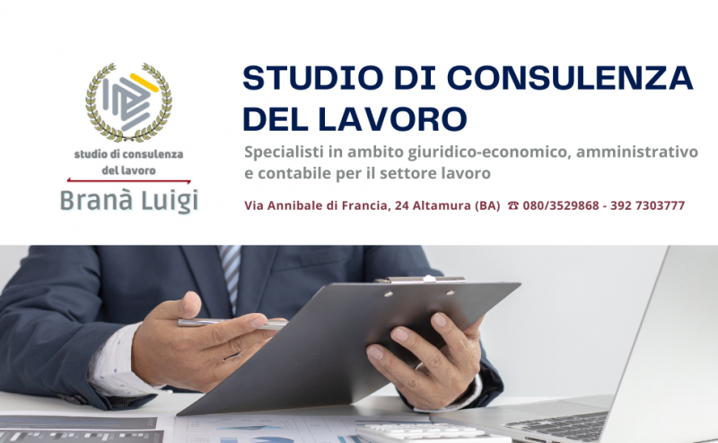 trova consulente del lavoro ad Altamura