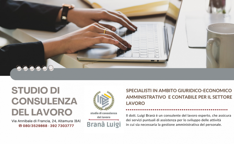 servizio di elaborazione buste paga per dipendenti altamura
