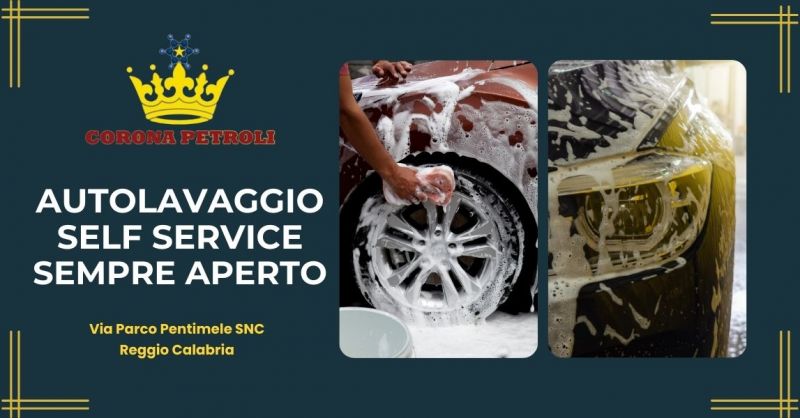 autolavaggio self service sempre aperto
