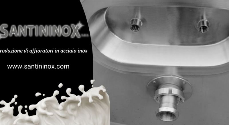 produzione di affioratori in acciaio inox