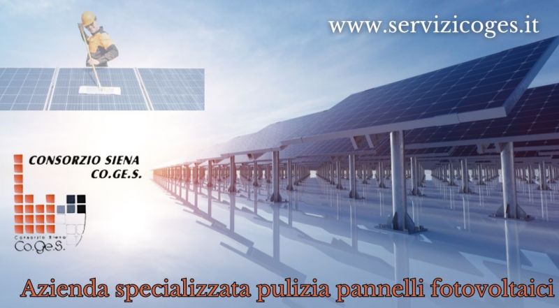 servizio di pulizia fotovoltaico professionale
