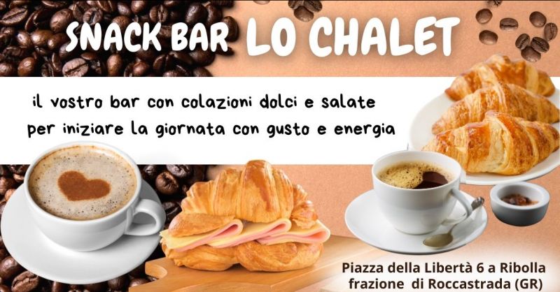 bar per colazioni dolci e salate a Ribolla
