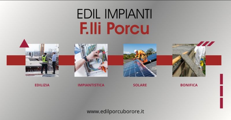 Costruzioni edili e impiantistica a Borore