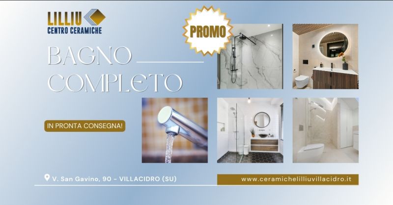 Promozione bagno completo a Villacidro
