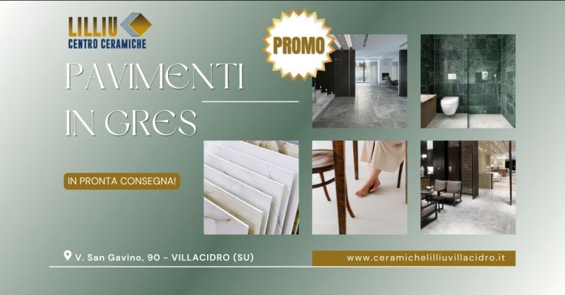 Promozione pavimenti in gres porcellanato a Villacidro