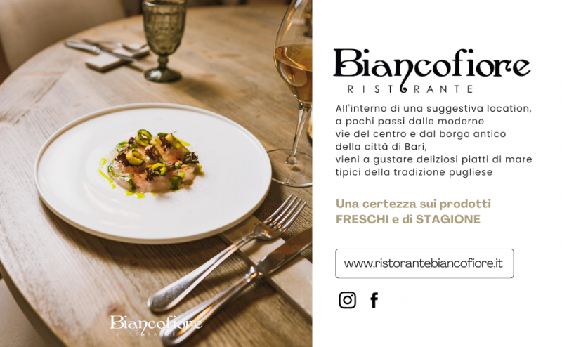 ristorante con pescato del giorno in centro