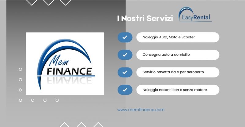 Servizi di noleggio auto e natanti Porto San Paolo Olbia