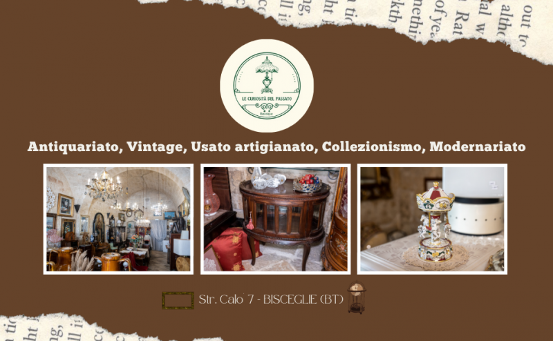 mercatino dell'usato pezzi di antiquariato a bisceglie