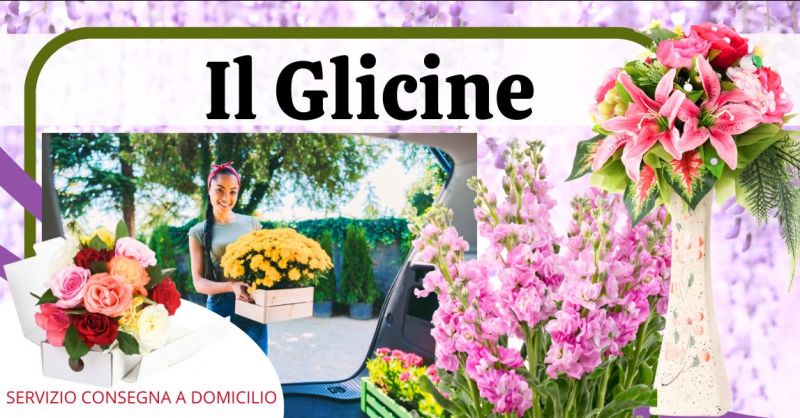 negozio piante e fiori con servizio di consegna a domicilio