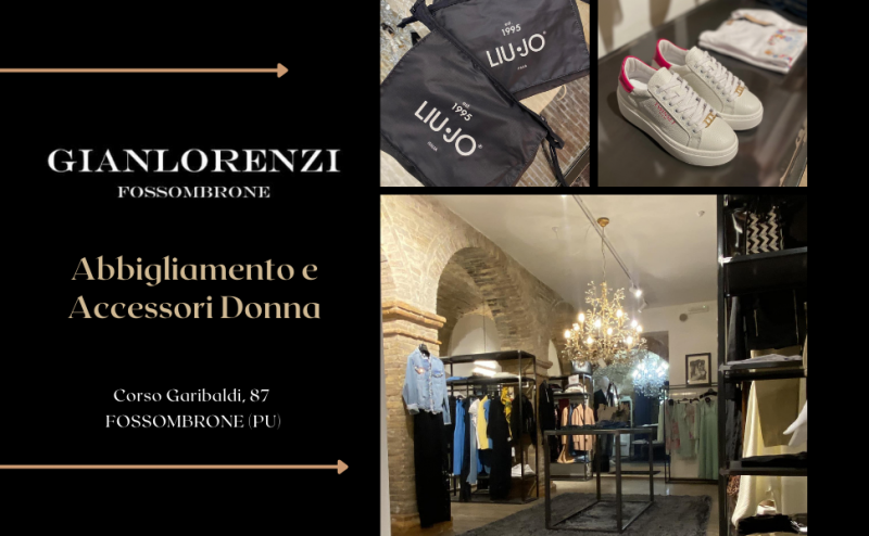 negozio di abbagliamento e accessori da donna a fossombrone