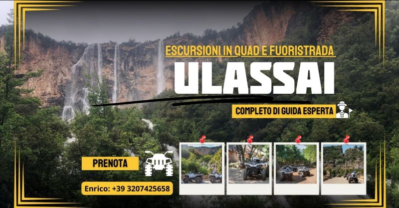 Escursioni in quad e fuoristrada Ulassai