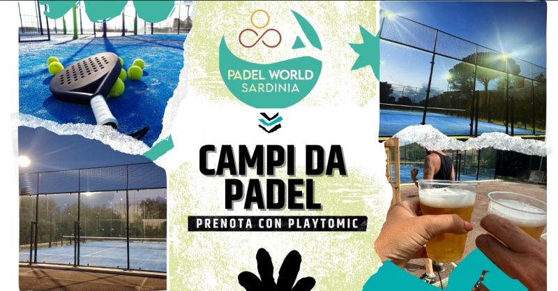 Noleggio campi da padel Golfo Aranci