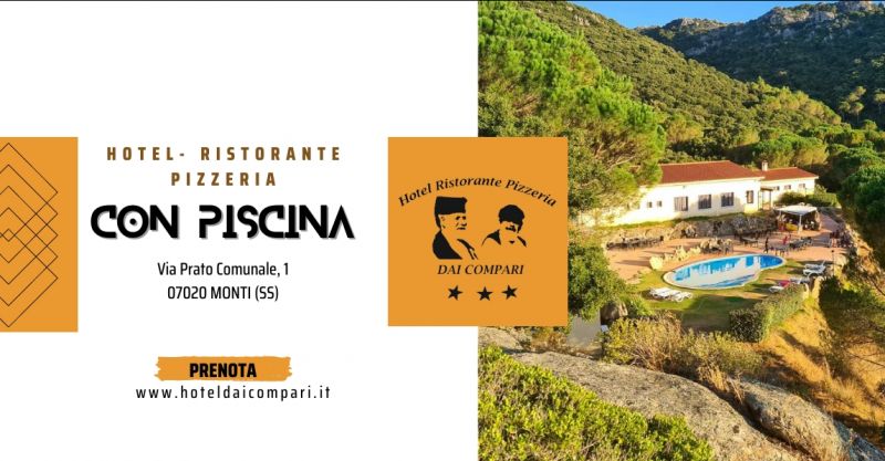 Hotel con ristorante e piscina a Montis