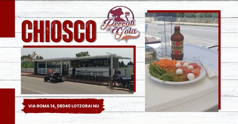 Chiosco pausa pranzo a Lotzorai