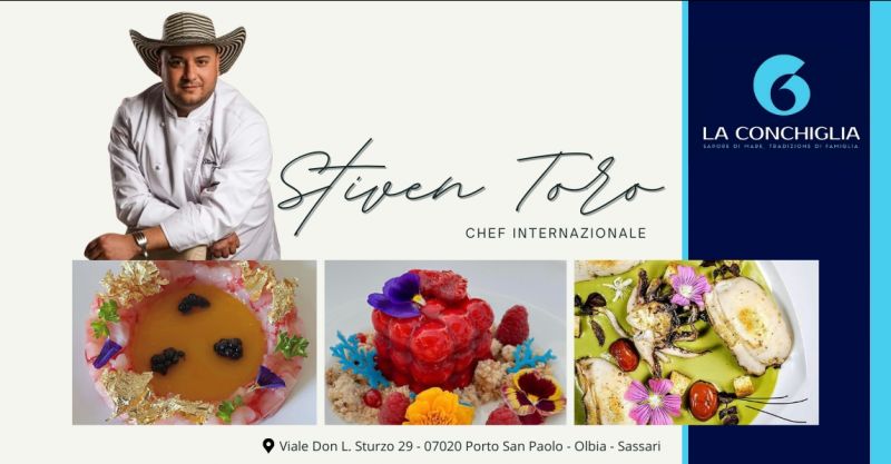 Ristorante chef internazionale Stiven Toro