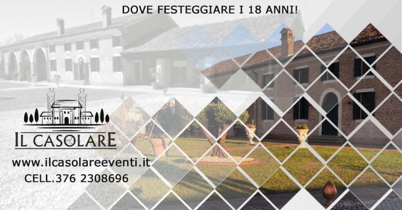 Dove festeggiare i 18 anni in provincia