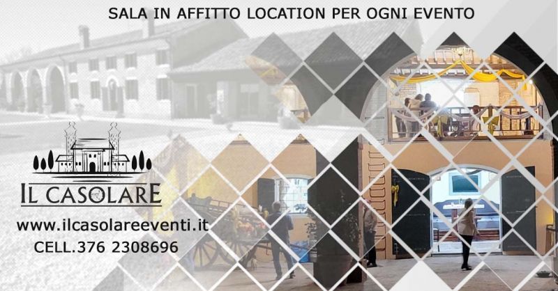 Location per eventi sale in affitto in provincia