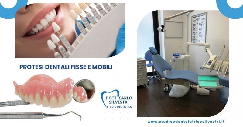 Protesi dentarie fisse e mobili a Marsciano