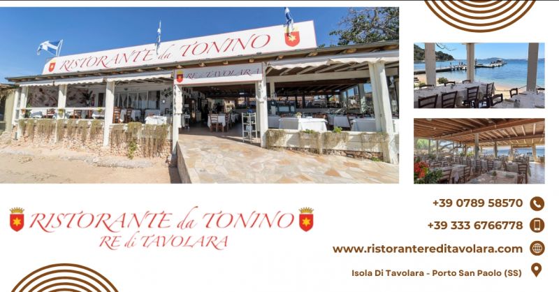 Ristorante con specialita di pesce isola di Tavolara