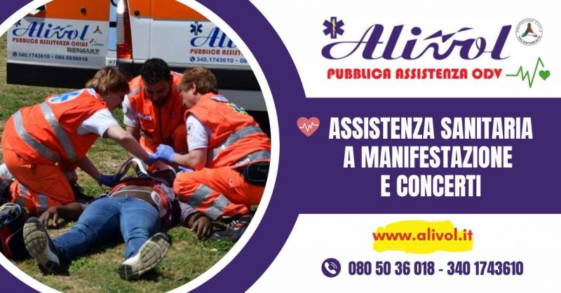 assistenza sanitaria per manifestazione ed eventi pubblici