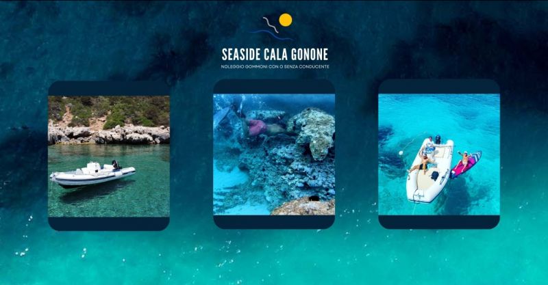 Gite in gommone con skipper nel Golfo di Orosei