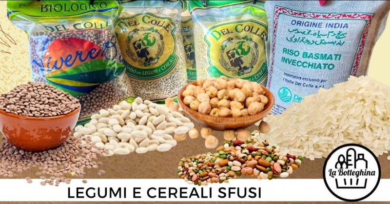 dove acquistare legumi e cereali sfusi Bio