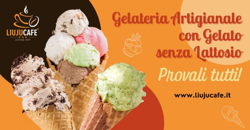 gelateria con gelato senza lattosio amantea