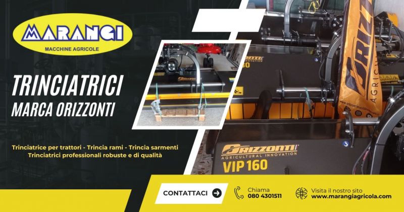 Trinciatrici per trattori marca Orizzonti