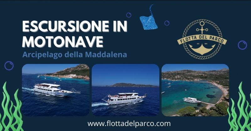 Escursione in motonave nell'arcipelago di La Maddalena