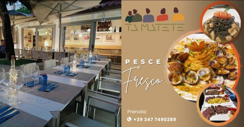 Ristorante di pesce in centro