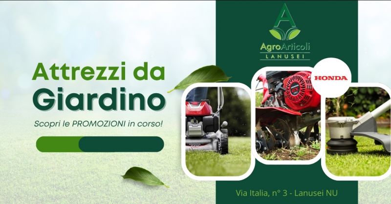 Attrezzi da giardino Honda in promozione a Lanusei