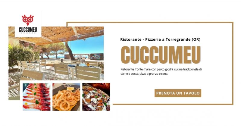 Ristorante con pizzeria fronte mare a Torregrande
