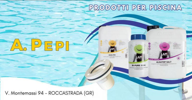vendita prodotti per piscine