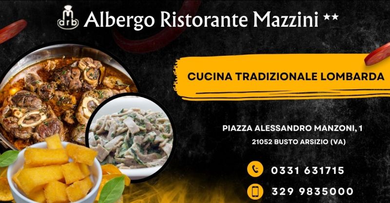 ristorante dove mangiare piatti tipici lombardi a Busto Arsizio