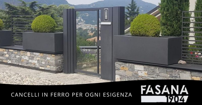 a chi rivolgersi per cancelli in ferro su misura personalizzati