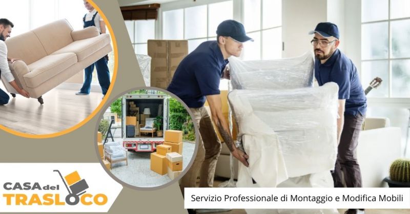 servizio professionale di montaggio e modifica mobili